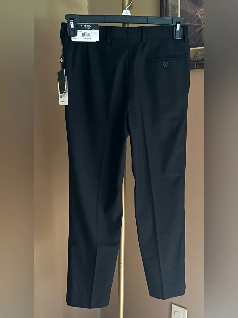 Ralph Lauren Boys Black Dress Pants